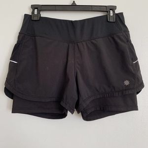 Athleta Black Athletic Shorts